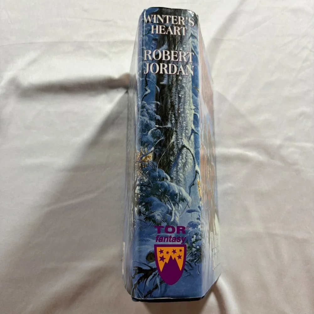 Robert Jordan Winter's Heart Wheel of Time Book 9 First Edition Hardcover 2000